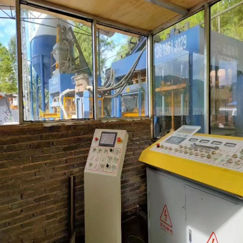 cement hollow block making machine